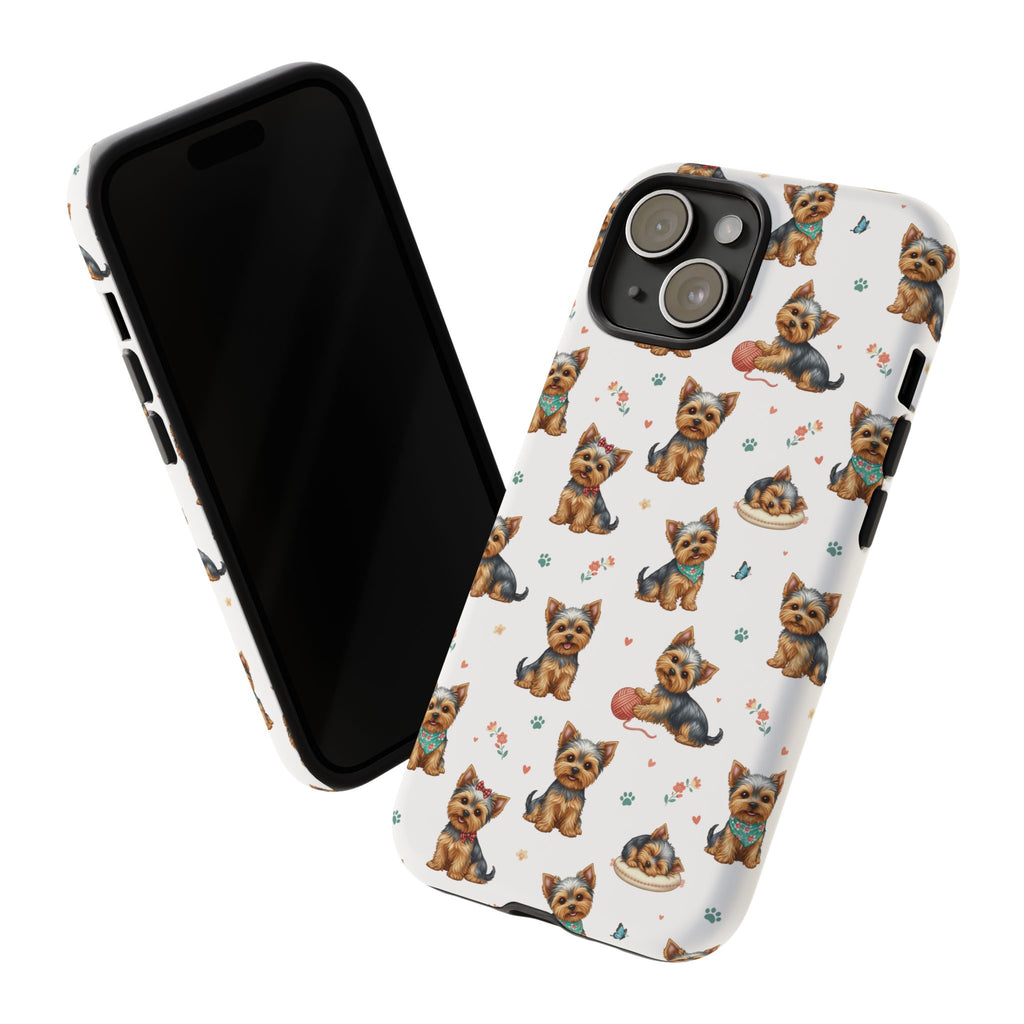 Yorkshire Terrier Phone Case, Iphone, Samsung Galaxy, and Pixel Phone Case, Cute Yorkshire Terrier Gift