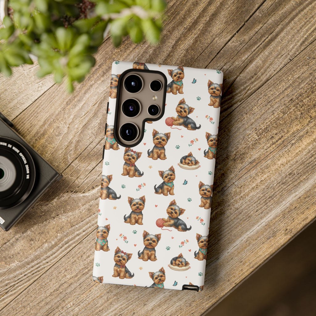 Yorkshire Terrier Phone Case, Iphone, Samsung Galaxy, and Pixel Phone Case, Cute Yorkshire Terrier Gift