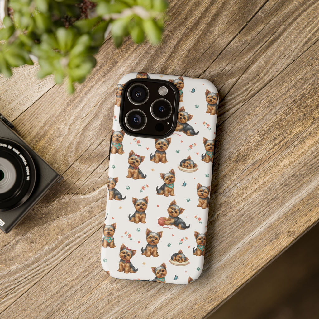 Yorkshire Terrier Phone Case, Iphone, Samsung Galaxy, and Pixel Phone Case, Cute Yorkshire Terrier Gift