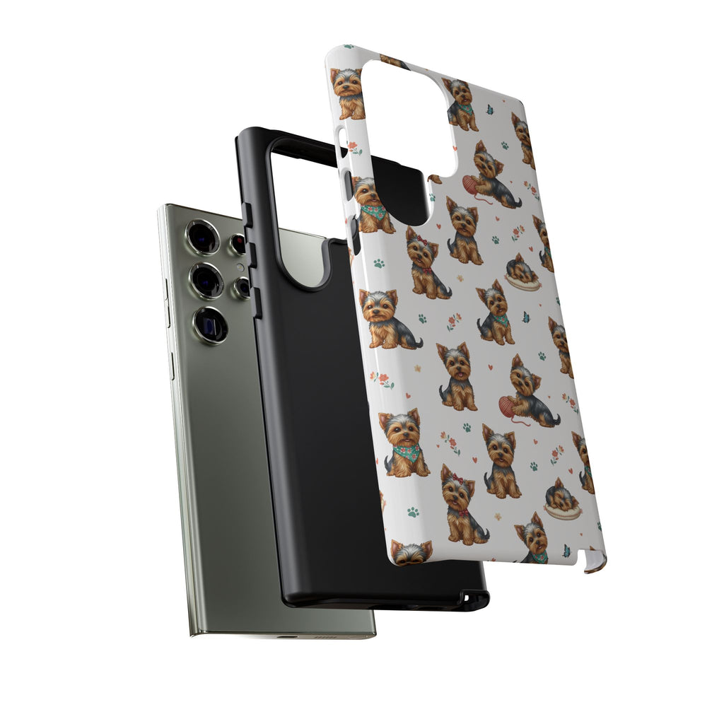 Yorkshire Terrier Phone Case, Iphone, Samsung Galaxy, and Pixel Phone Case, Cute Yorkshire Terrier Gift