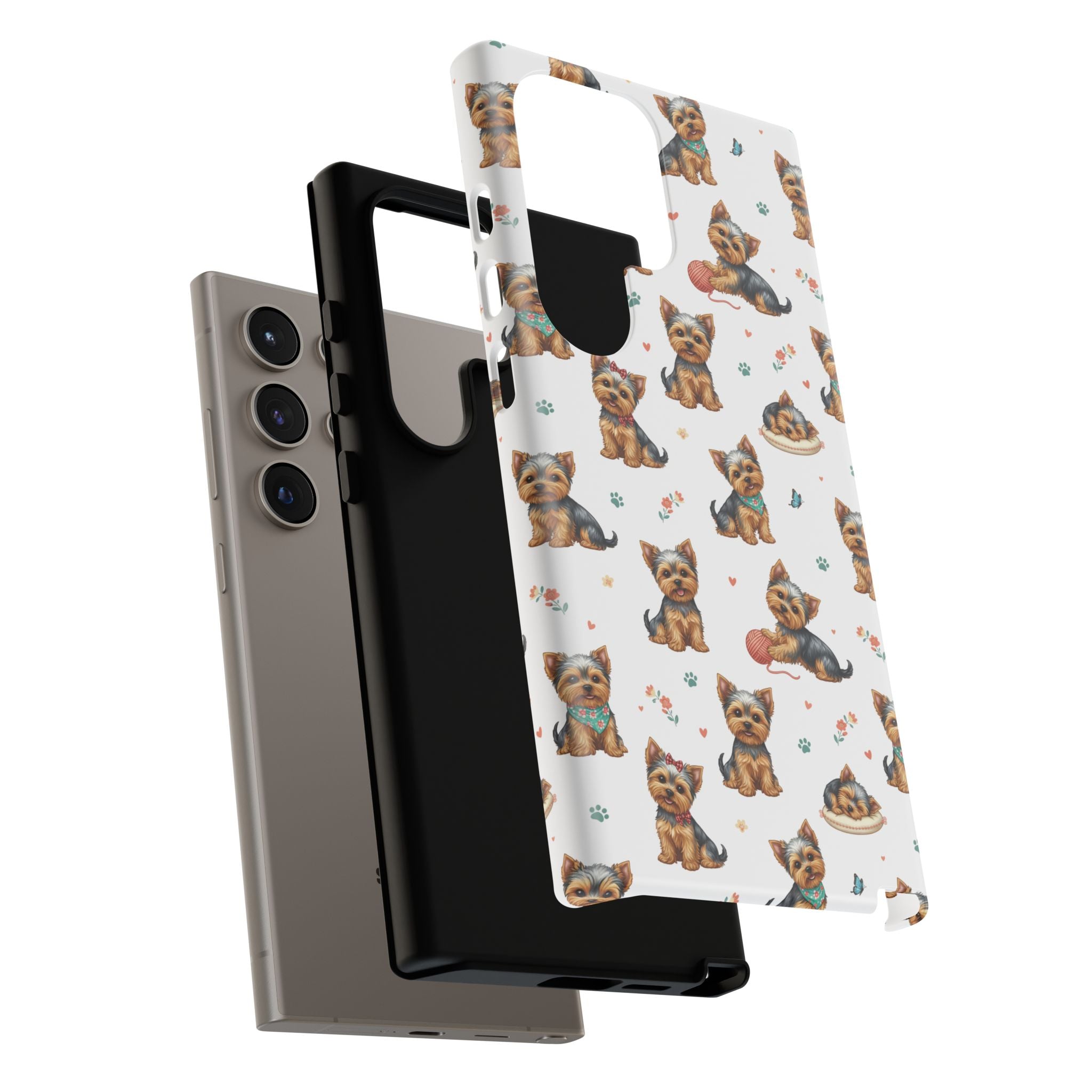 Yorkshire Terrier Phone Case, Iphone, Samsung Galaxy, and Pixel Phone Case, Cute Yorkshire Terrier Gift