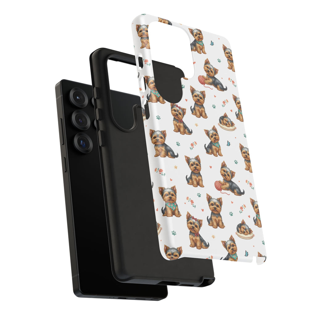 Yorkshire Terrier Phone Case, Iphone, Samsung Galaxy, and Pixel Phone Case, Cute Yorkshire Terrier Gift