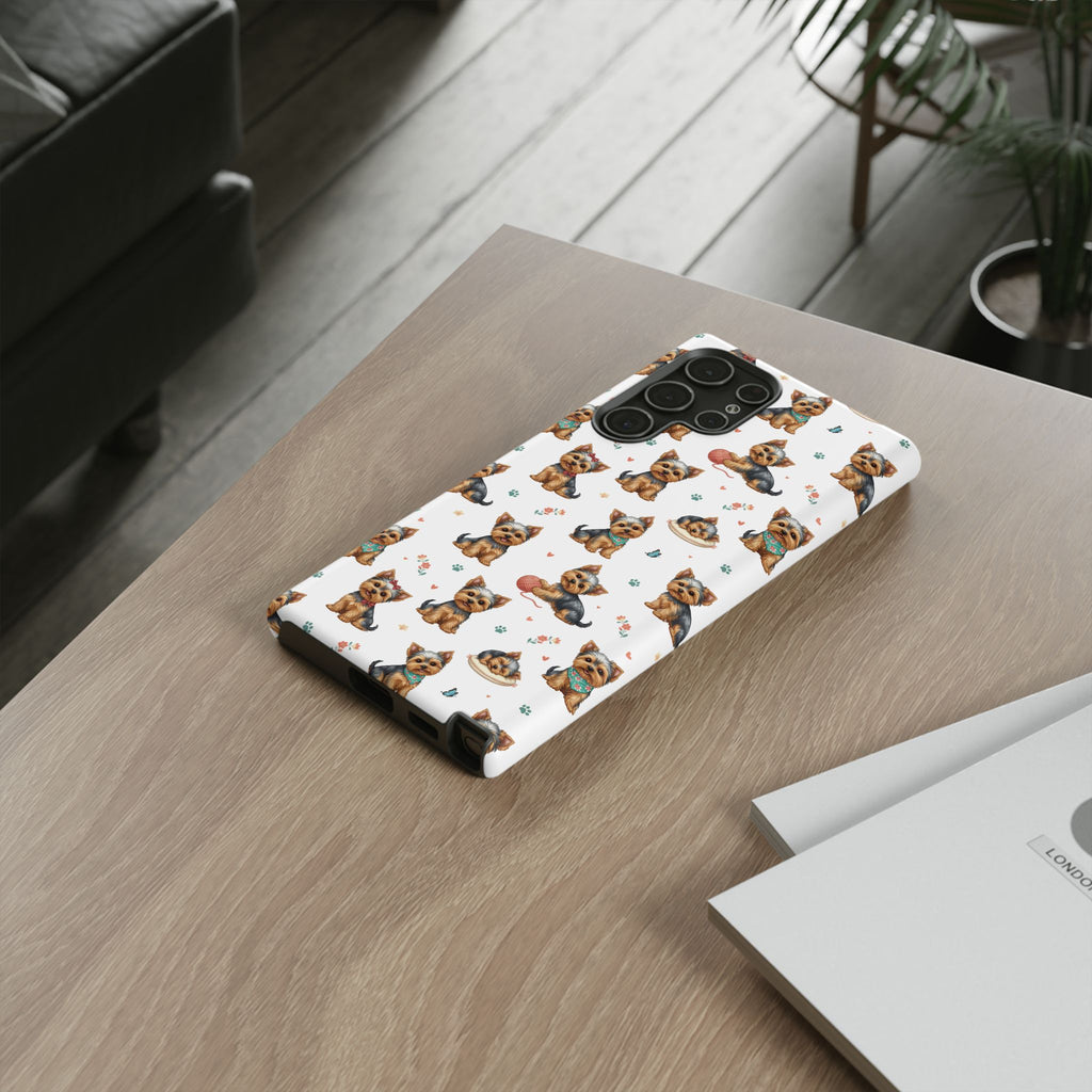 Yorkshire Terrier Phone Case, Iphone, Samsung Galaxy, and Pixel Phone Case, Cute Yorkshire Terrier Gift