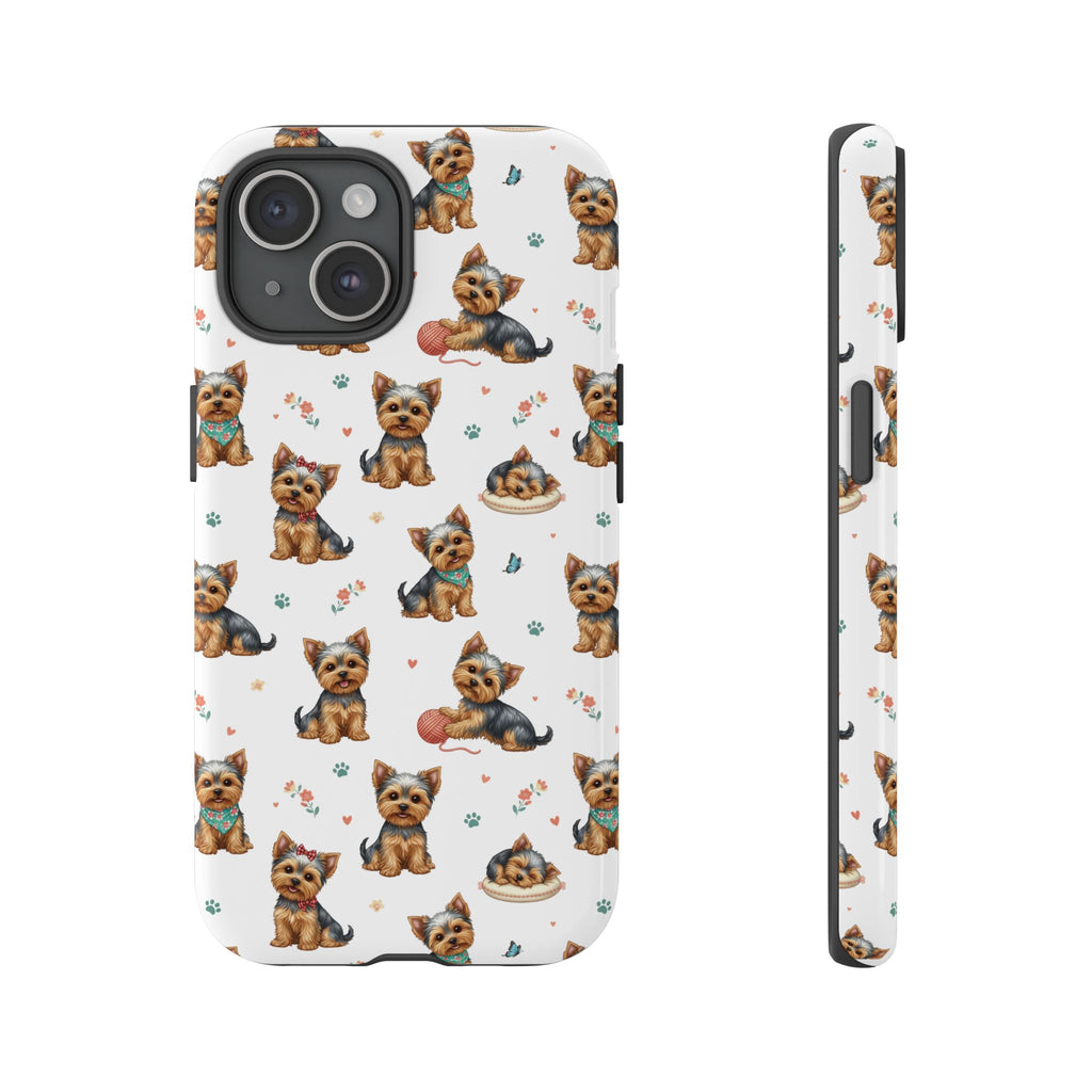 Yorkshire Terrier Phone Case, Iphone, Samsung Galaxy, and Pixel Phone Case, Cute Yorkshire Terrier Gift