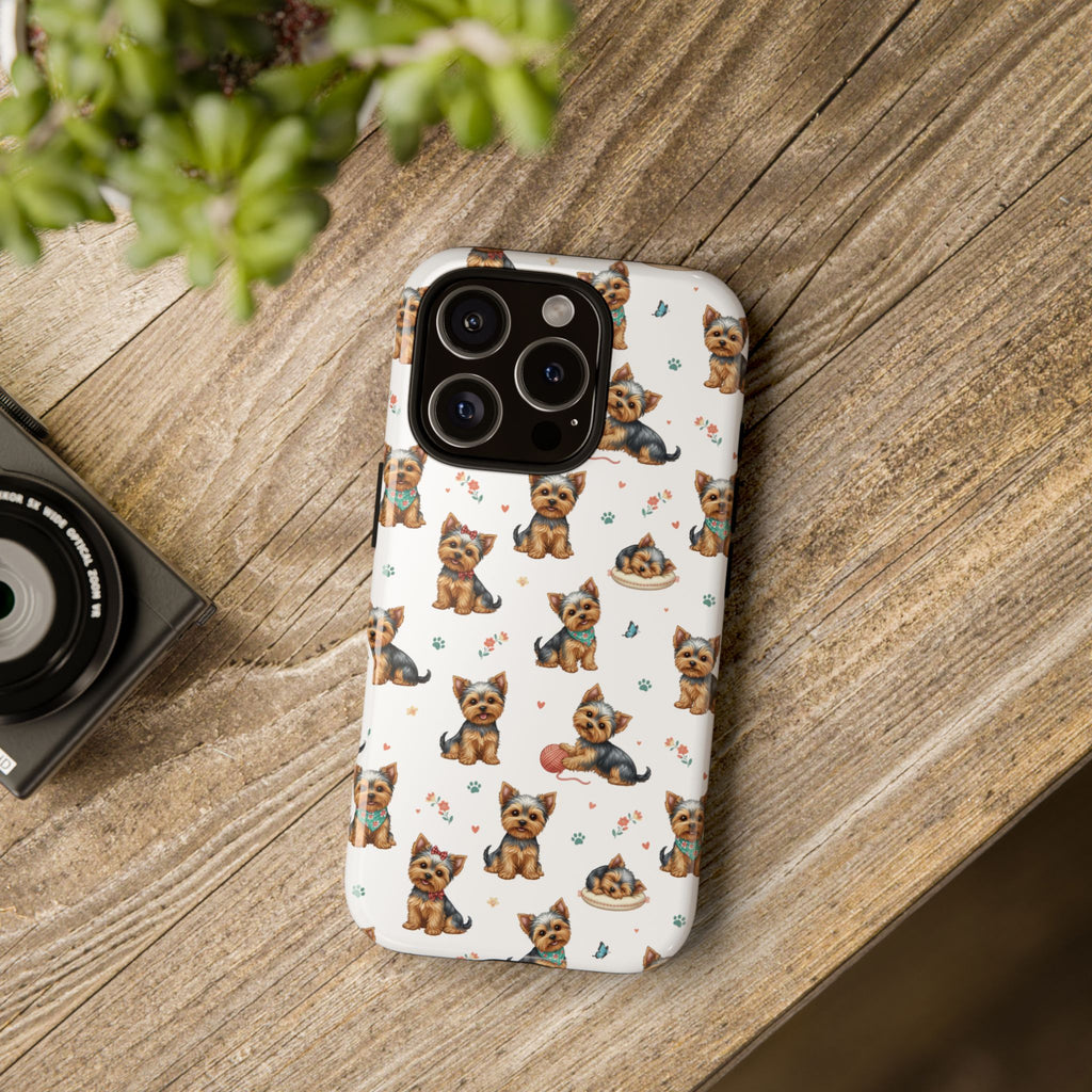 Yorkshire Terrier Phone Case, Iphone, Samsung Galaxy, and Pixel Phone Case, Cute Yorkshire Terrier Gift