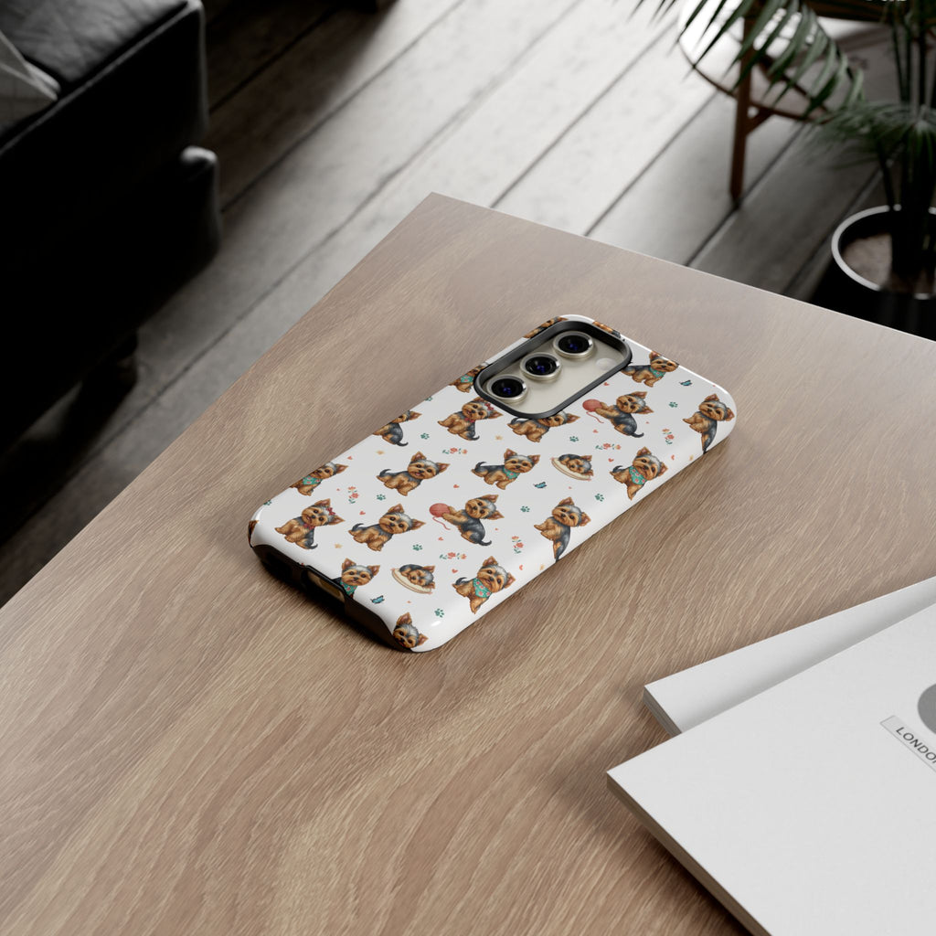 Yorkshire Terrier Phone Case, Iphone, Samsung Galaxy, and Pixel Phone Case, Cute Yorkshire Terrier Gift