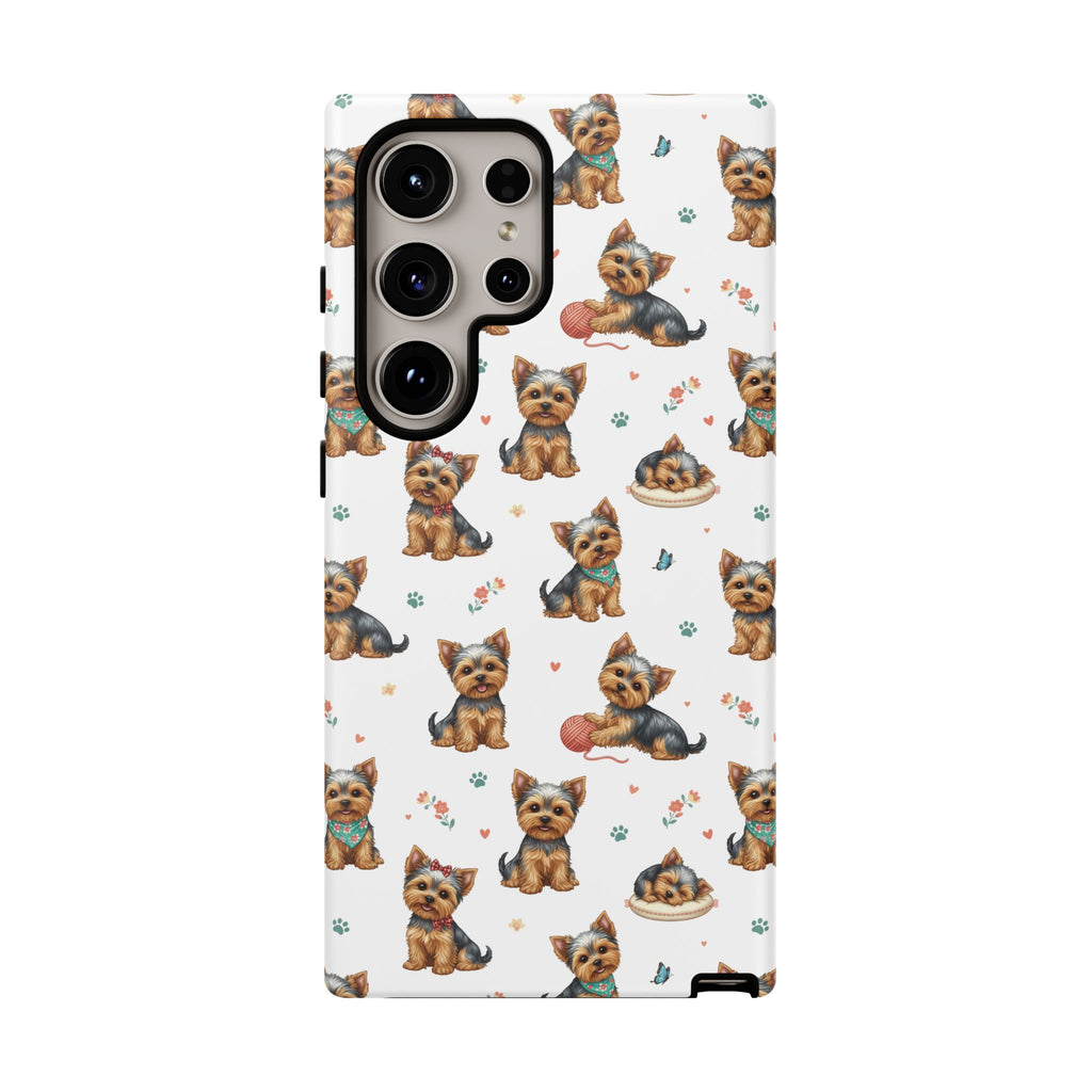 Yorkshire Terrier Phone Case, Iphone, Samsung Galaxy, and Pixel Phone Case, Cute Yorkshire Terrier Gift