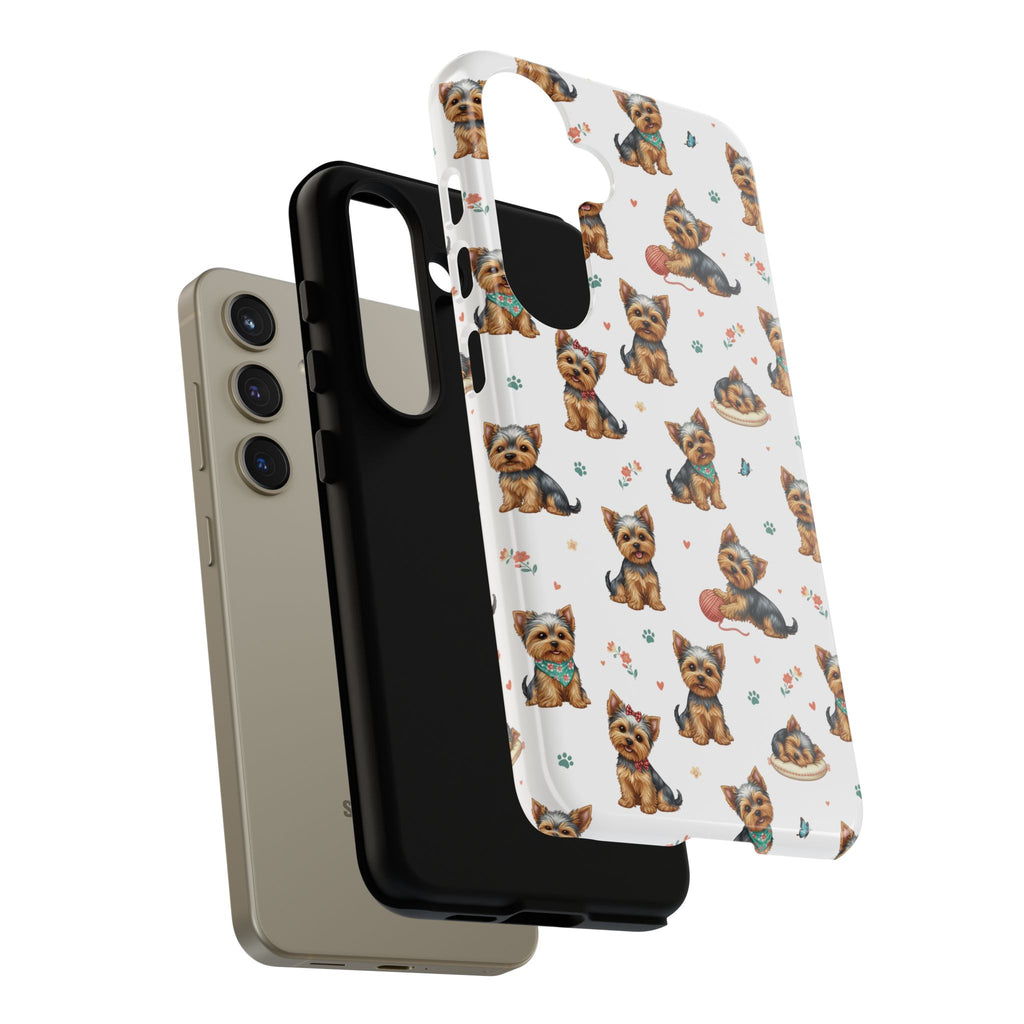 Yorkshire Terrier Phone Case, Iphone, Samsung Galaxy, and Pixel Phone Case, Cute Yorkshire Terrier Gift