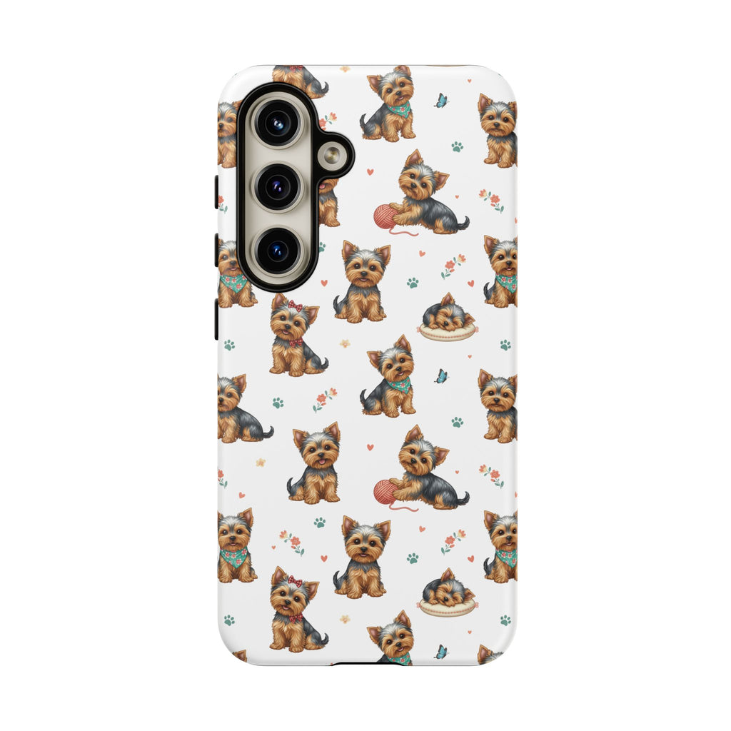 Yorkshire Terrier Phone Case, Iphone, Samsung Galaxy, and Pixel Phone Case, Cute Yorkshire Terrier Gift