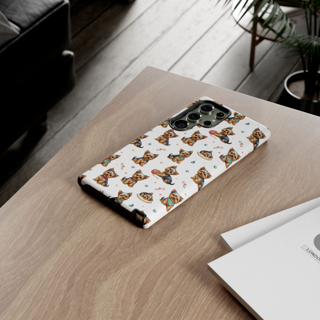 Yorkshire Terrier Phone Case, Iphone, Samsung Galaxy, and Pixel Phone Case, Cute Yorkshire Terrier Gift