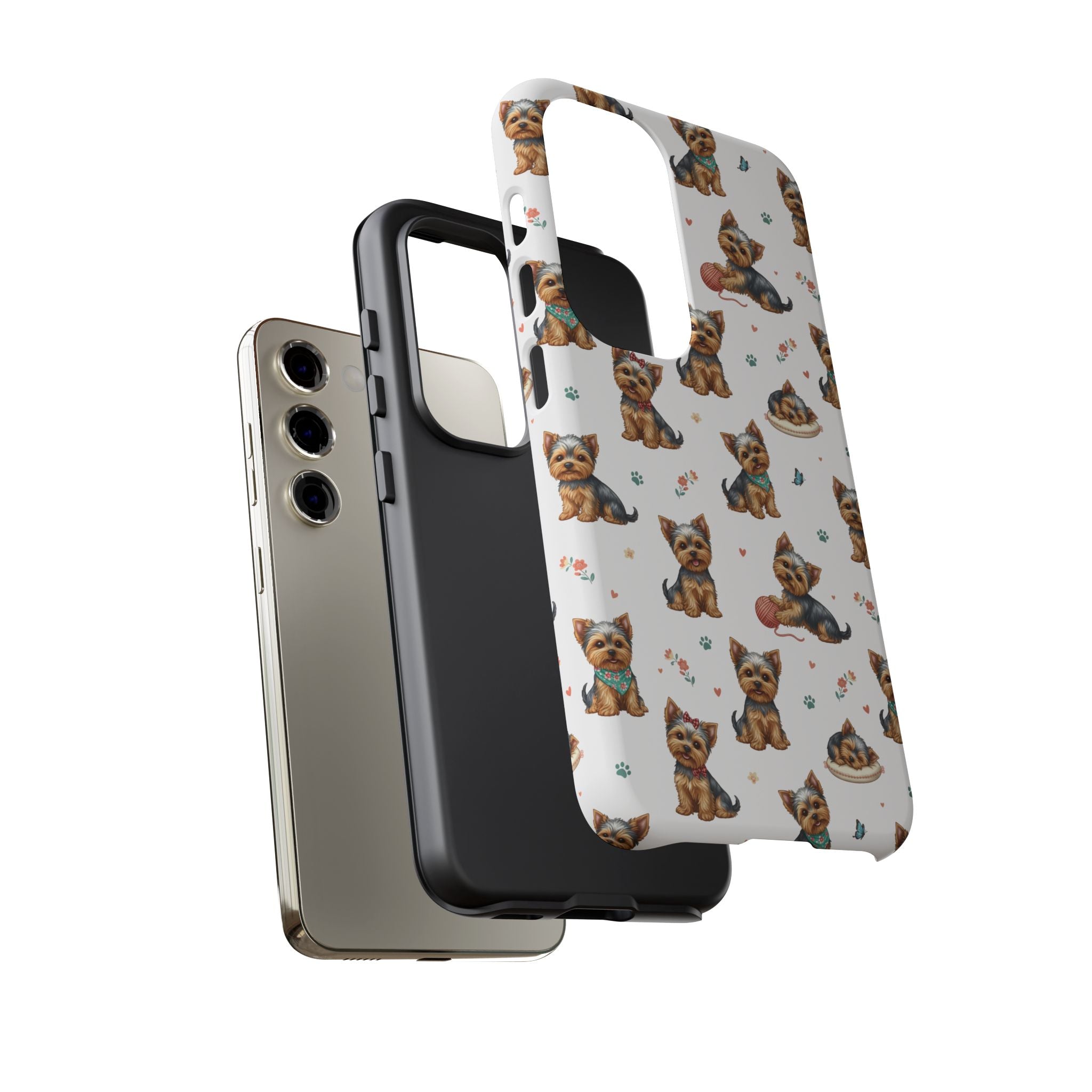 Yorkshire Terrier Phone Case, Iphone, Samsung Galaxy, and Pixel Phone Case, Cute Yorkshire Terrier Gift