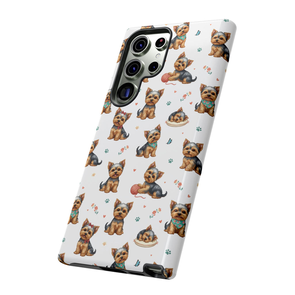 Yorkshire Terrier Phone Case, Iphone, Samsung Galaxy, and Pixel Phone Case, Cute Yorkshire Terrier Gift