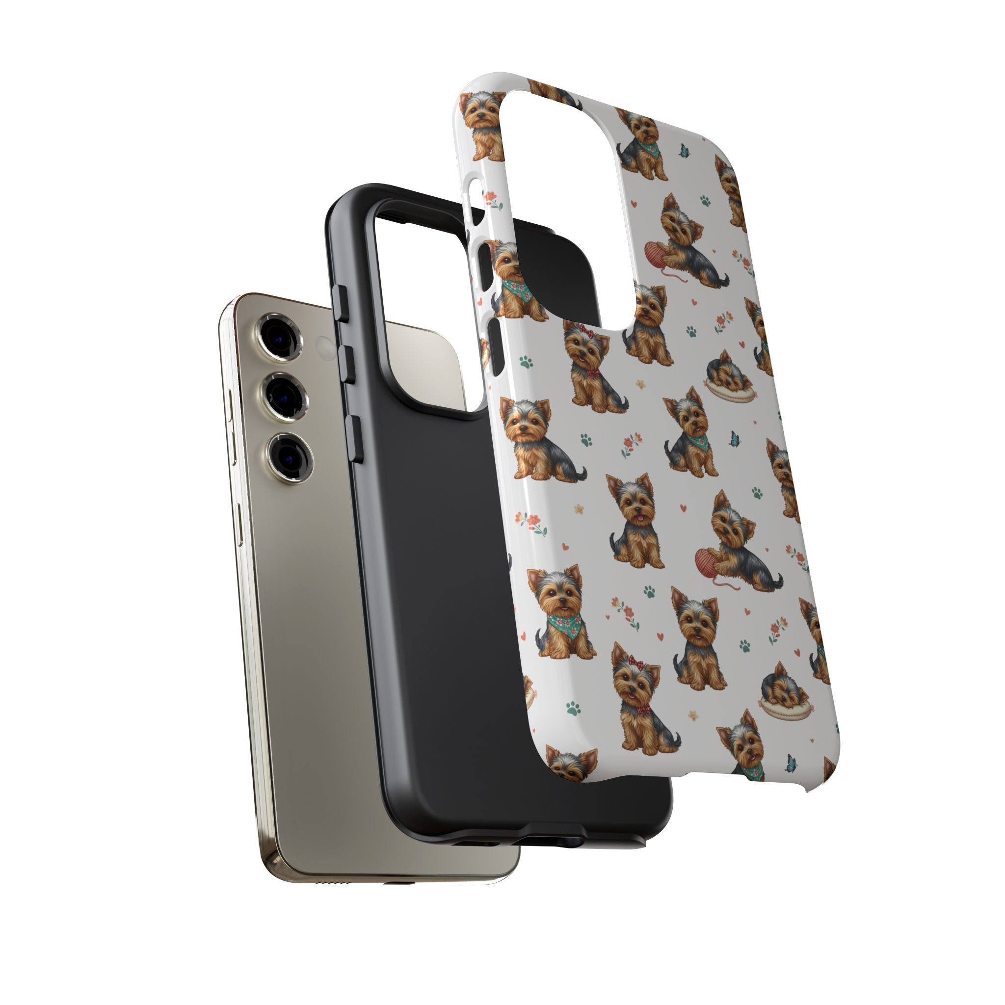Yorkshire Terrier Phone Case, Iphone, Samsung Galaxy, and Pixel Phone Case, Cute Yorkshire Terrier Gift