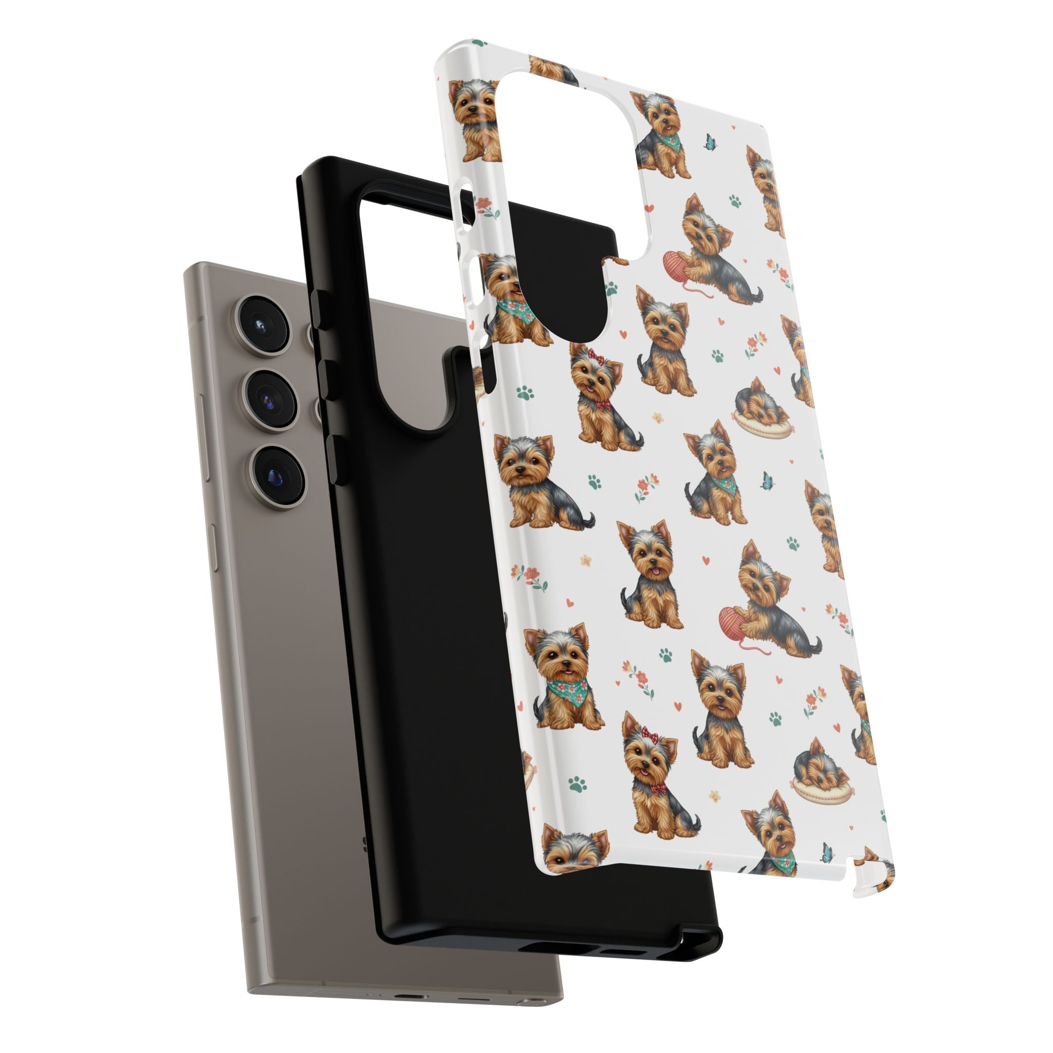 Yorkshire Terrier Phone Case, Iphone, Samsung Galaxy, and Pixel Phone Case, Cute Yorkshire Terrier Gift