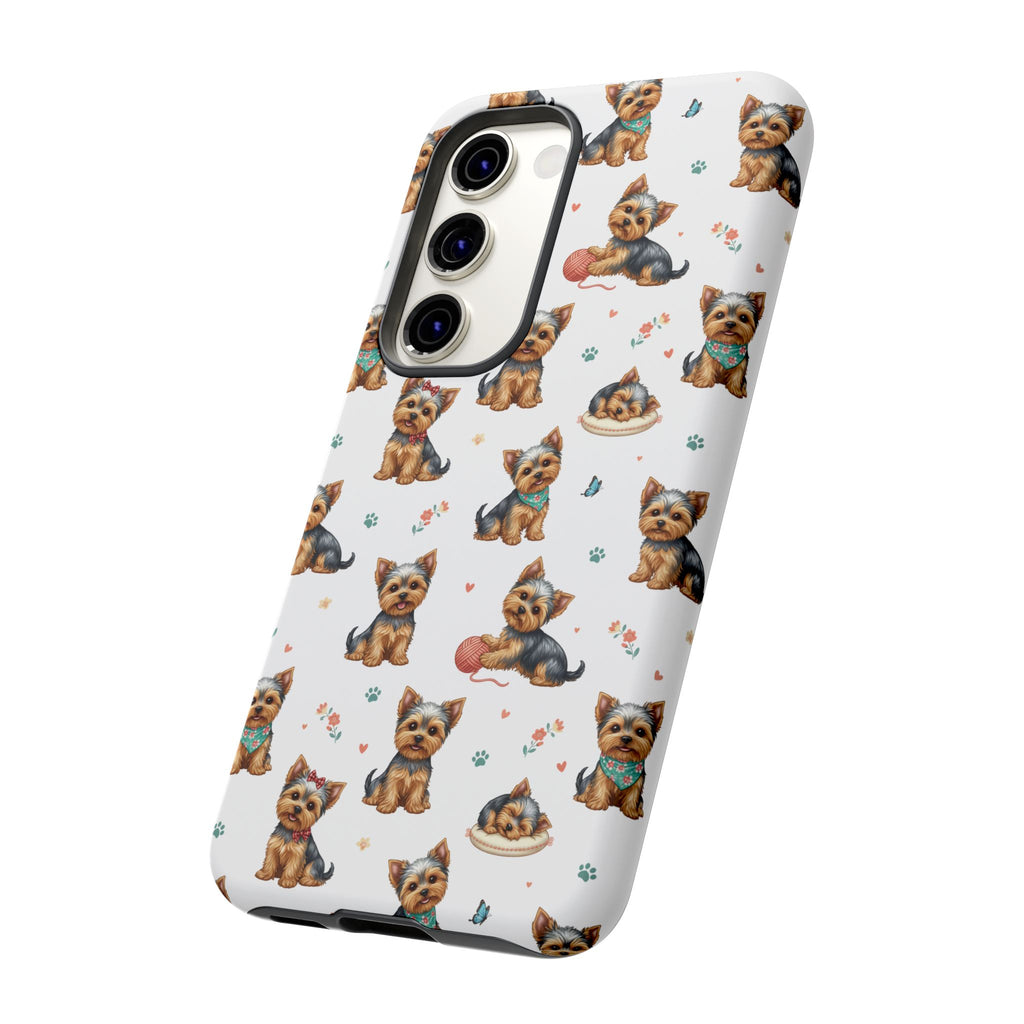 Yorkshire Terrier Phone Case, Iphone, Samsung Galaxy, and Pixel Phone Case, Cute Yorkshire Terrier Gift
