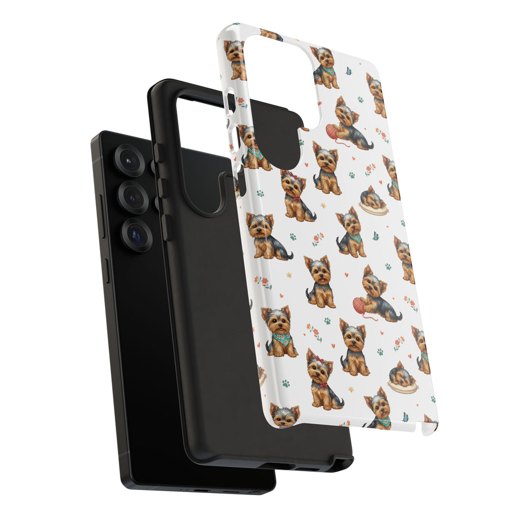 Yorkshire Terrier Phone Case, Iphone, Samsung Galaxy, and Pixel Phone Case, Cute Yorkshire Terrier Gift