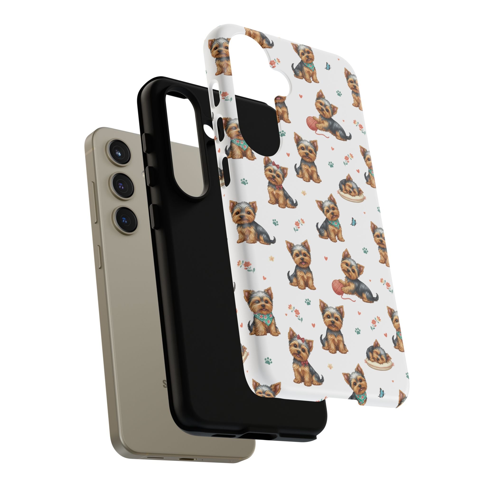 Yorkshire Terrier Phone Case, Iphone, Samsung Galaxy, and Pixel Phone Case, Cute Yorkshire Terrier Gift