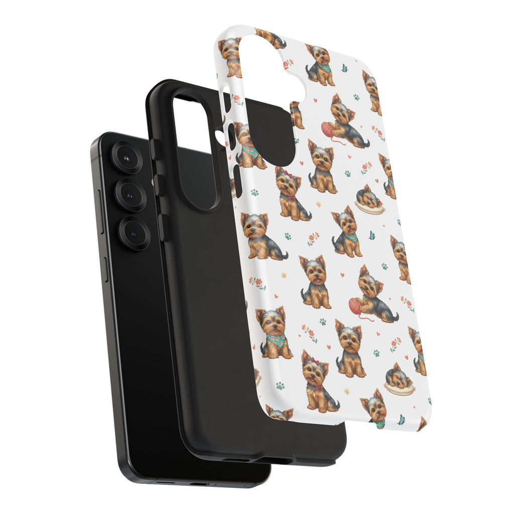 Yorkshire Terrier Phone Case, Iphone, Samsung Galaxy, and Pixel Phone Case, Cute Yorkshire Terrier Gift