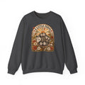 Retro Cute Opossum Sweatshirt | Vintage Floral Design, 1970's Style Sweatshirt Graphic